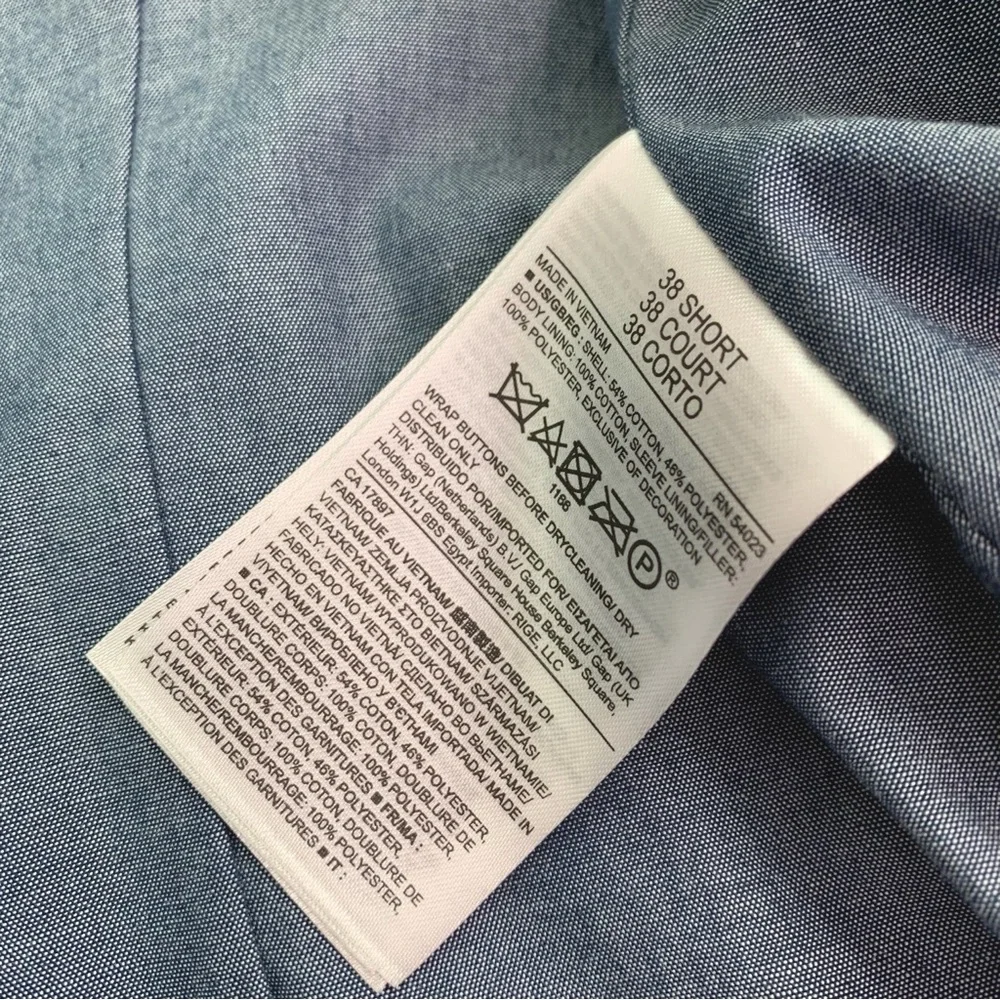 Banana Republic lined padded